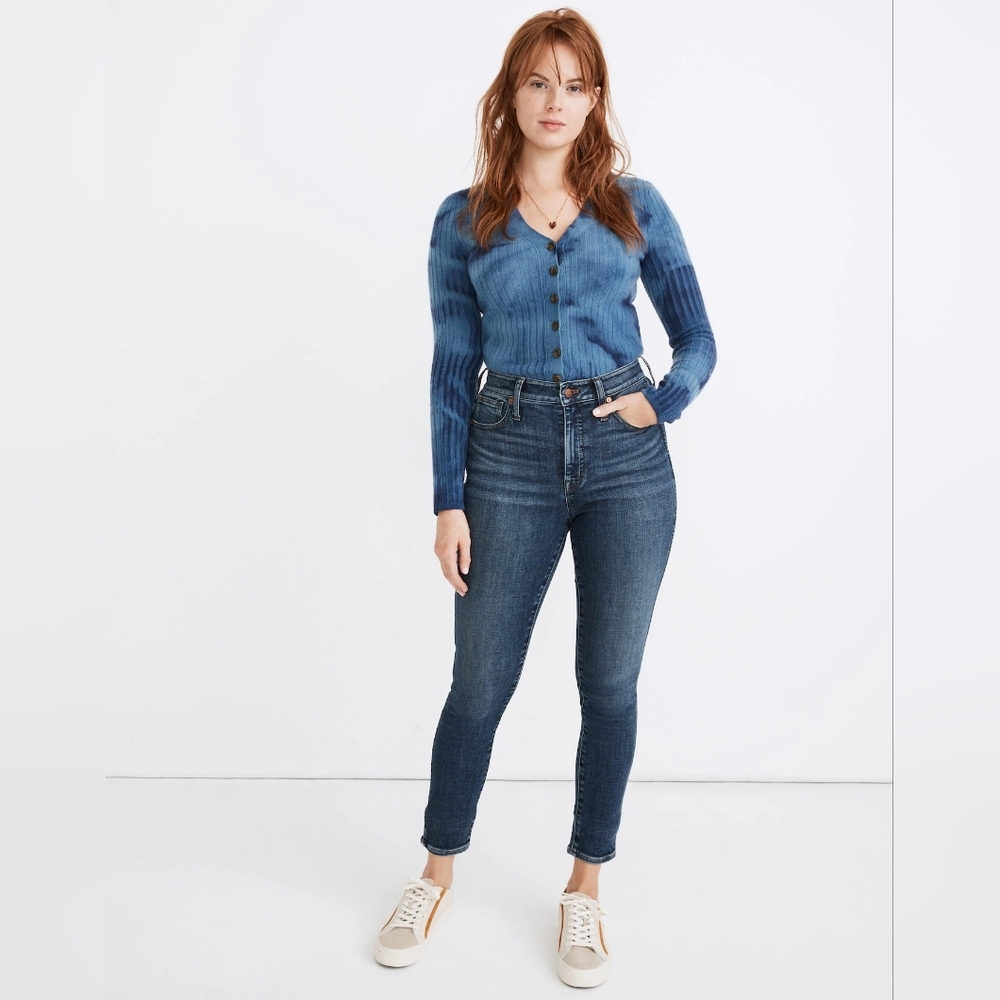 Madewell Curvy High Rise Skinny Jeans In 25